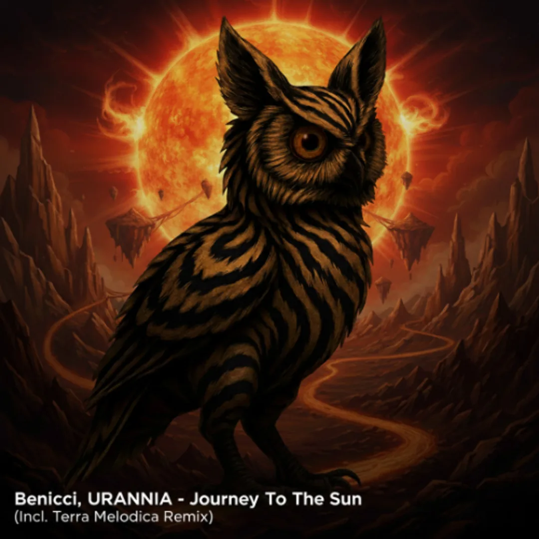 Benicci, URANNIA - Journey to the Sun cover artwork