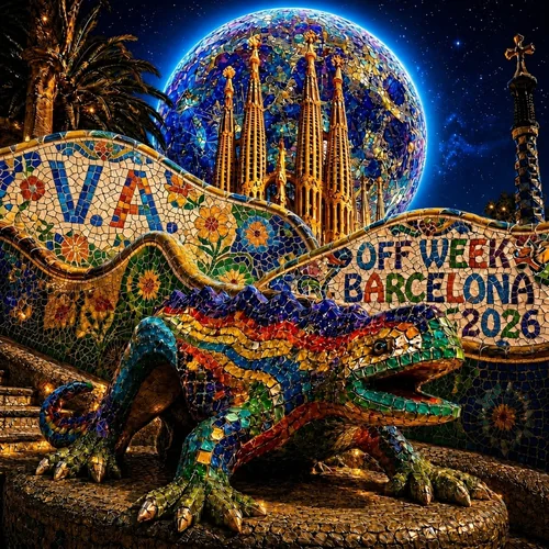 V.A. Off Sonar Week cover art — Off Week Barcelona 2026 — ILUNA Records ILU021