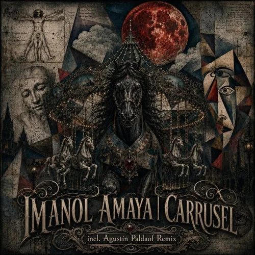 Carrusel — Imanol Amaya cover artwork, ILU023 on ILUNA Records