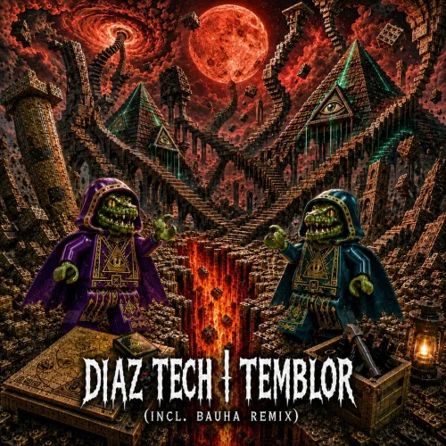 Díaz Tech - Mañana No Hay Work - BAUHA Remix cover artwork on ILUNA Records